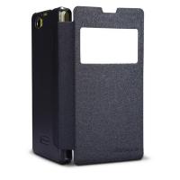 Чехол для Sony Xperia Z1 Compact Nillkin Sparkle Case(черн)(К)