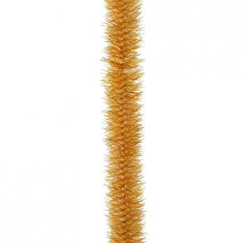 Мишура № 18 Ежик золотистая (200x3.5 см)
