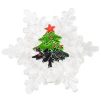 Новогоднее украшение Neon-Night Елочка на снежинке (5.5x5.5 см)