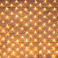 Гирлянда светодиодная Neon-Night Сеть теплый белый свет 150 светодиодов (1.5x1.5 м)