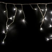 Гирлянда светодиодная Neon-Night Айсикл бахрома теплый белый свет 48 светодиодов (1.8х0.5 м)