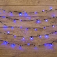 Гирлянда светодиодная Neon-Night Твинкл Лайт линия синий свет 80 светодиодов (10 м)