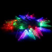 Гирлянда светодиодная Сосульки разноцветный свет 30 светодиодов (5 м)