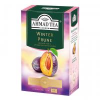Ahmad Tea Winter Prune черный чай в фольгированных пакетиках, 25 шт