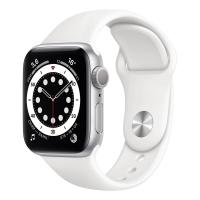 Смарт-часы Apple Watch Series 6 40 мм серебристые (MG283RU/A)
