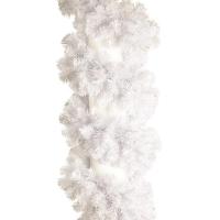 Гирлянда хвойная Рождественская белая (270x2.5 см)