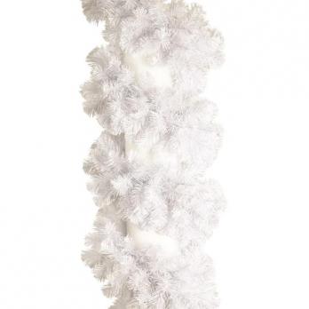 Гирлянда хвойная Рождественская белая (270x2.5 см)
