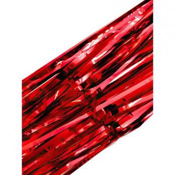 Дождик Красный занавес красный (200x100 см)