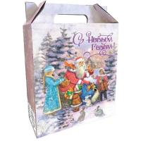 Коробка подарочная Magic Pack Новогодний праздник картонная 27х19х8 см