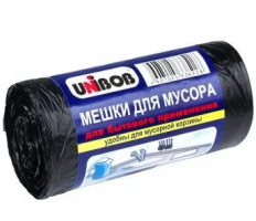 Мешки для мусора Unibob®, черные, ПНД