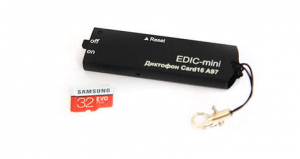 Диктофон Edic-mini Card16 А97