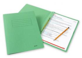 Папка-скоросшиватель Bantex А4, зеленый, картонный