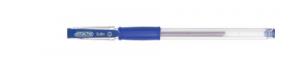 Ручка гелевая Attache Town с резиновой манжетой (0,5мм, синий, Россия)