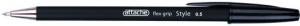 Ручка шариковая Attache Style чёрный корпус