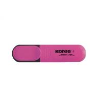 Текстовыделитель Kores 0,5-5 мм., розовый